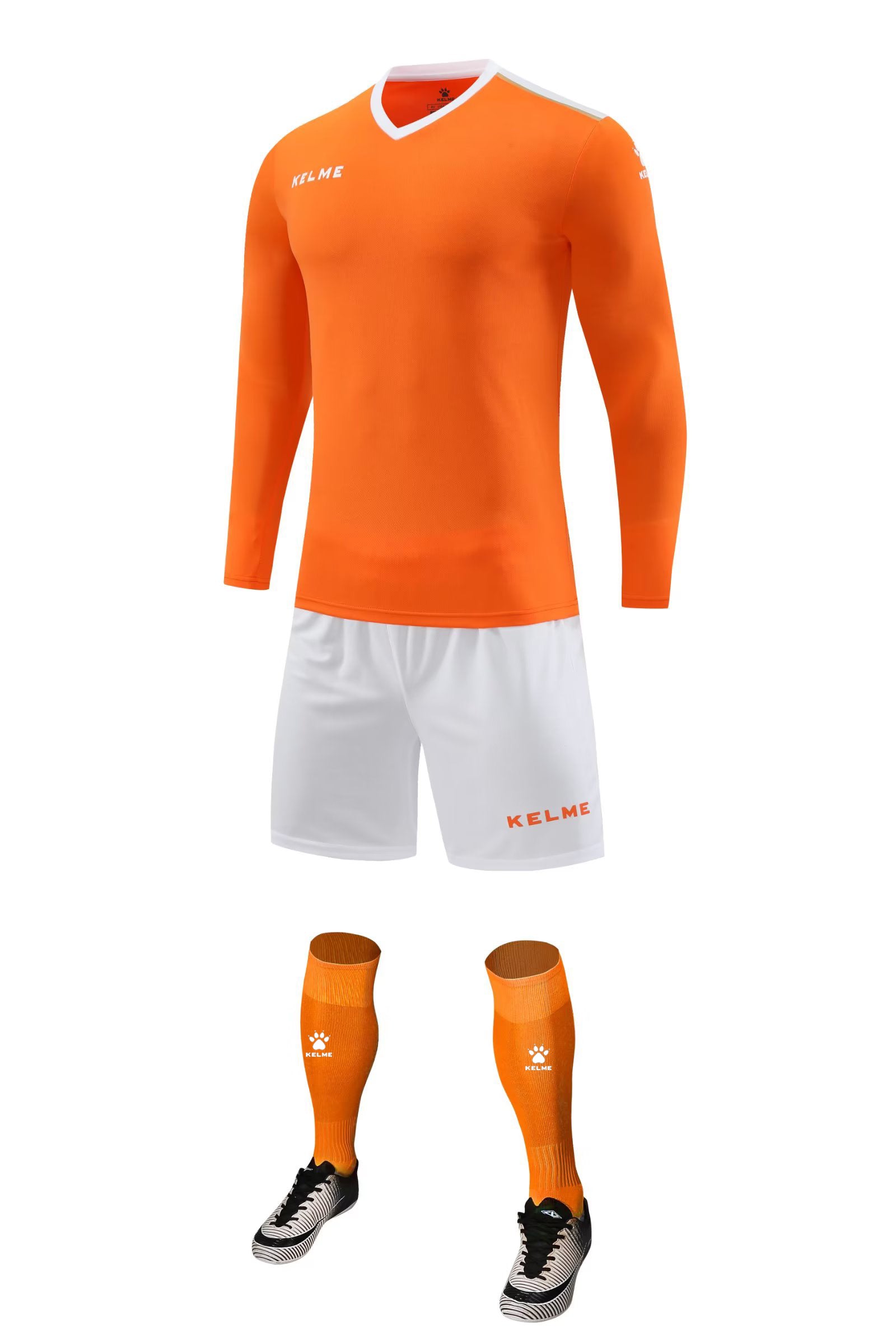 K3288 Kalmei long-sleeved football training uniform 5 colors 3XS-4XL