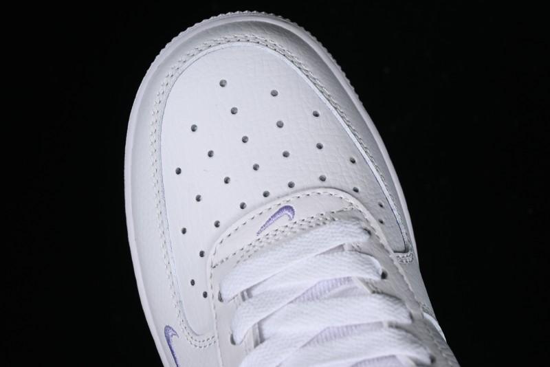 Nike Air Force 1 '07 Low Hazy Purple Casual Sneakers with Full-Length Air Solo Cushion - FB8971-800