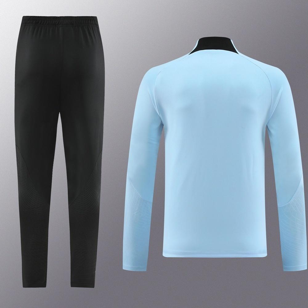 25/26 Inter Milan Sky Blue Half Zipper Jacket+Long Pants