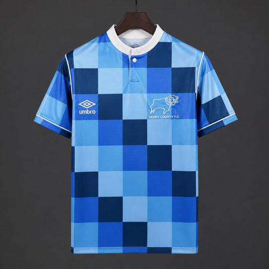 Retro 87/90 Derby County Home Jersey