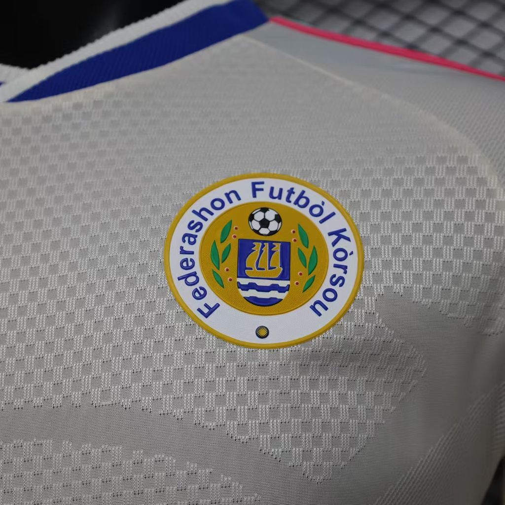 Player Version 2026 Curaçao World Cup Away White Jersey