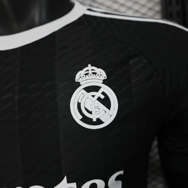 Player Version 25/26 Real Madrid Black Goalkeeper Jersey