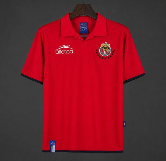 Retro 03/04 Chivas Guadalajara Third Red Jersey