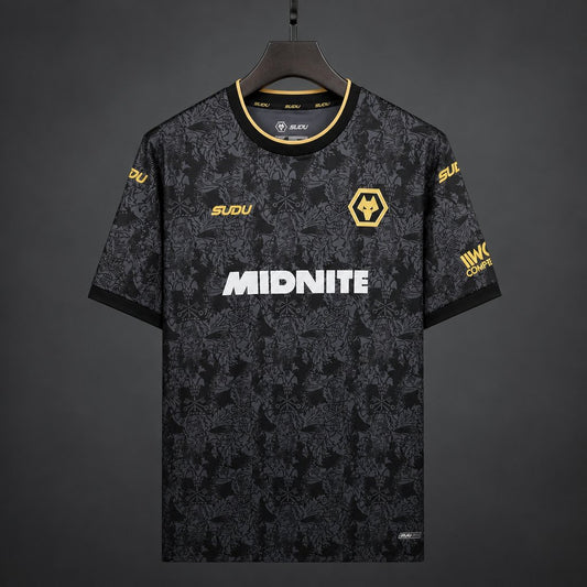 26/27 Wolverhampton Wanderers Wolves Third Black Jersey