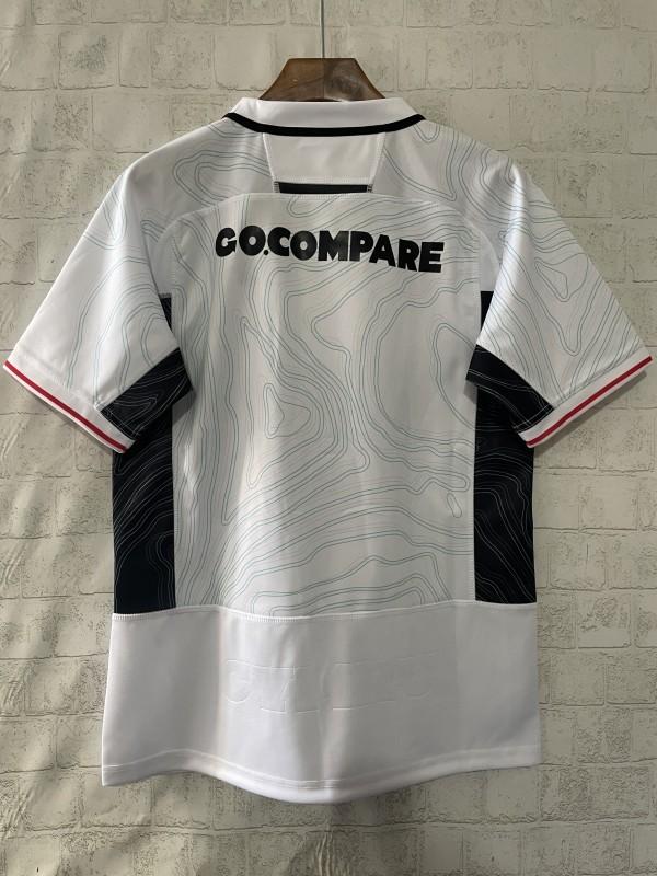 2026 Wales away White with Topographic Pattern Jersey