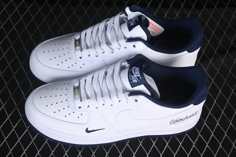 Nike Air Force 1'07 Low White Blue Casual Sneakers - ZH0316-119