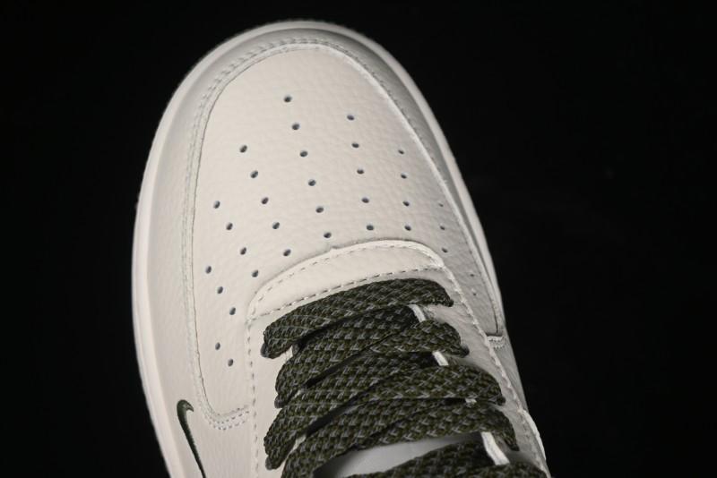 Nike Air Force 1 '07 Low QR Code Military Green Starry Sky Casual Sneakers - CU1836-966