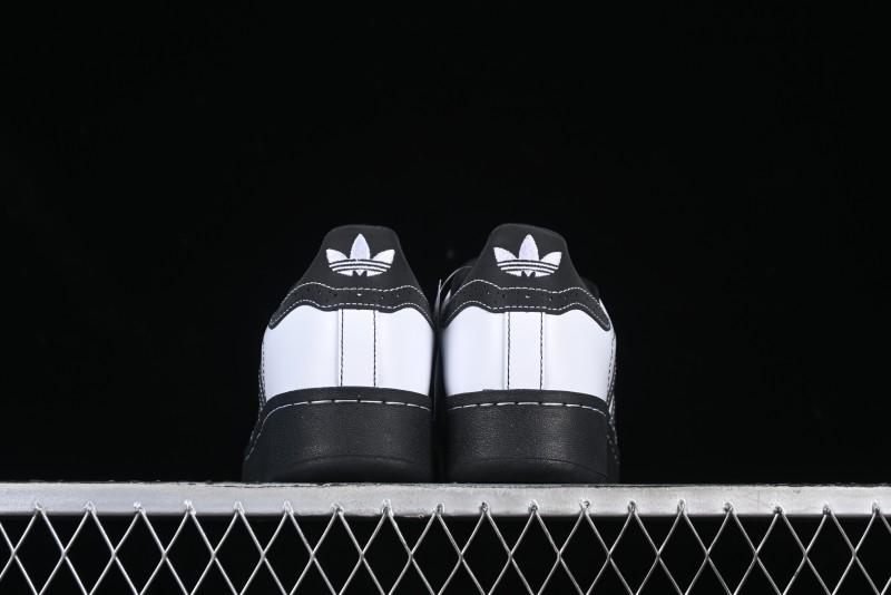 Adidas Originals Superstar XLG Casual Sneakers with Shell Toe and Thick Sole - IE8409