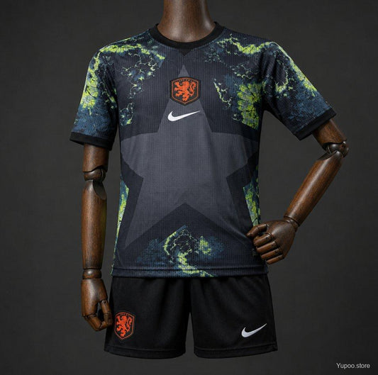 2026 Kids Netherlands Goalkeeper Jersey