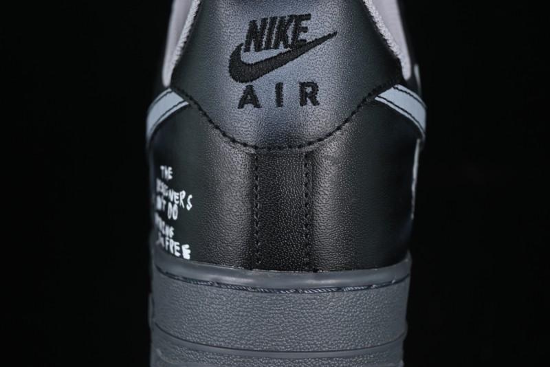 Nike Air Force 1'07 Low Gradient Skeleton Casual Sneakers - YD2425-110