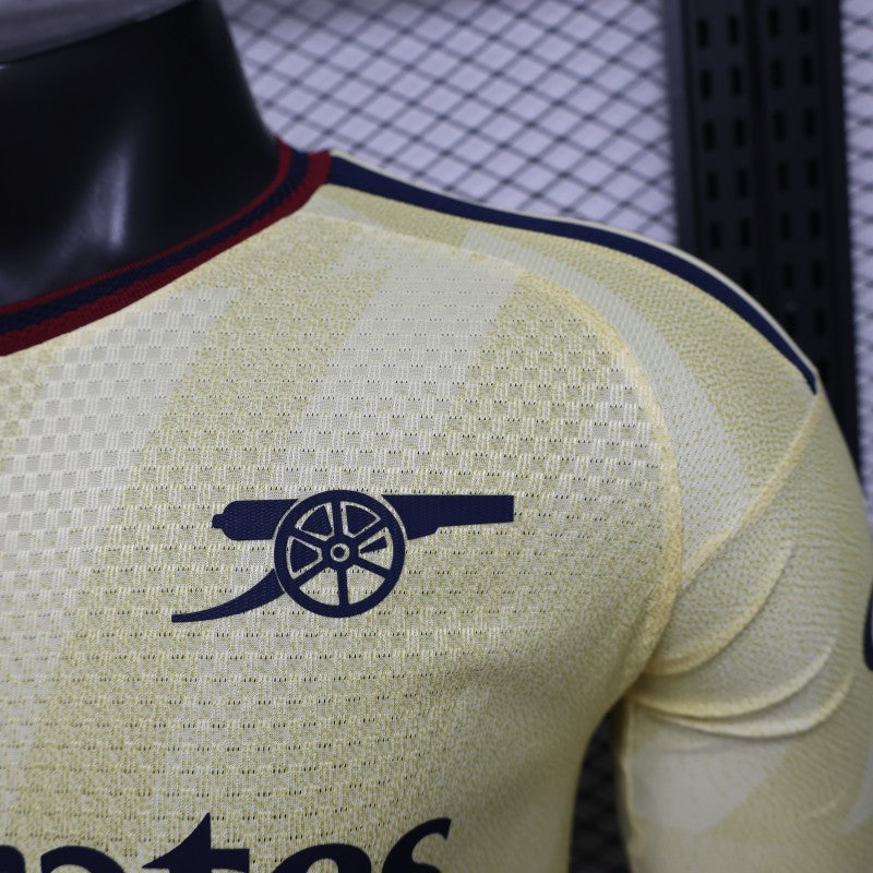 Player Version 26/27 Arsenal Yellow Long Sleeve Jersey