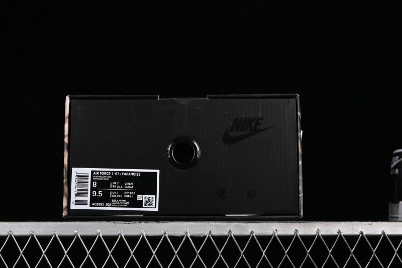 Nike Peaceminusone x Air Force 1 '07 Graffiti Casual Sneakers - AQ3692-003