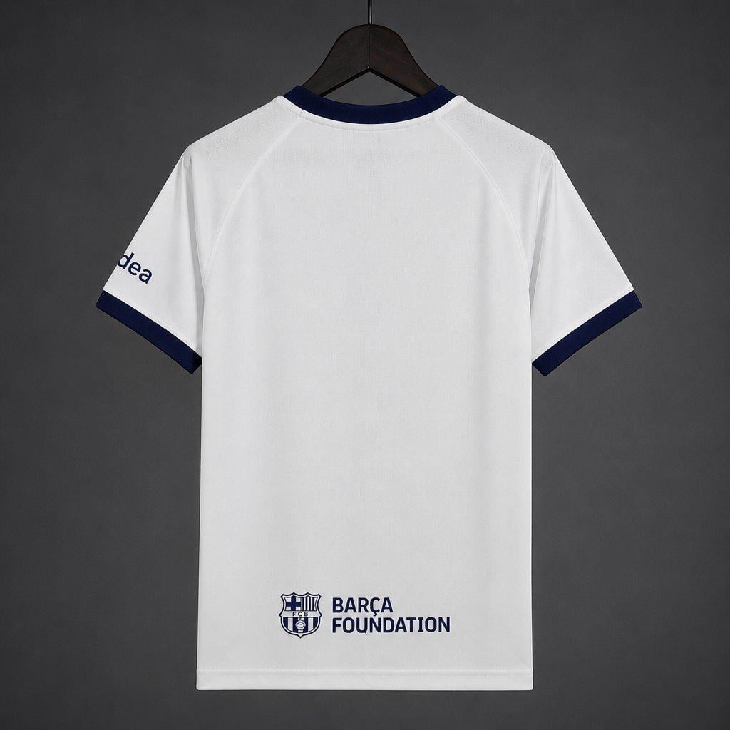 26/27 Barcelona Fourth White&Red Jersey