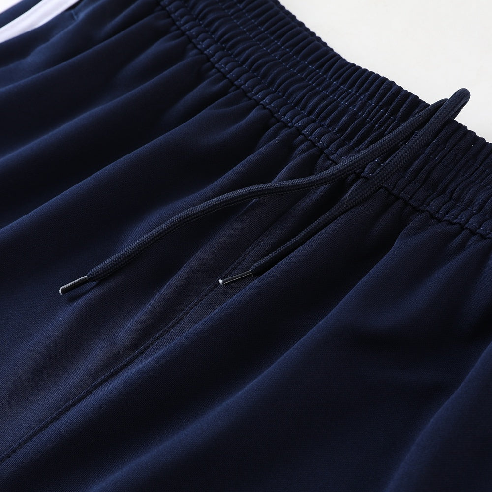 AD05 sapphire blue trousers suit S-2XL