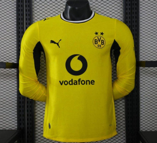 Player Version 26/27  Borussia Dortmund Yellow Home Long Sleeve Jersey