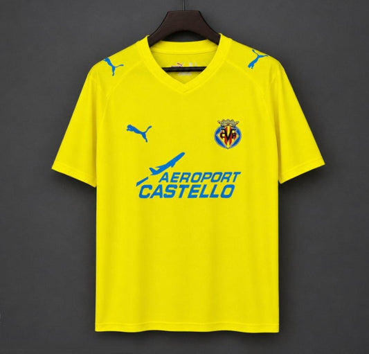 Retro 08/09 Villarreal CF Home Jersey