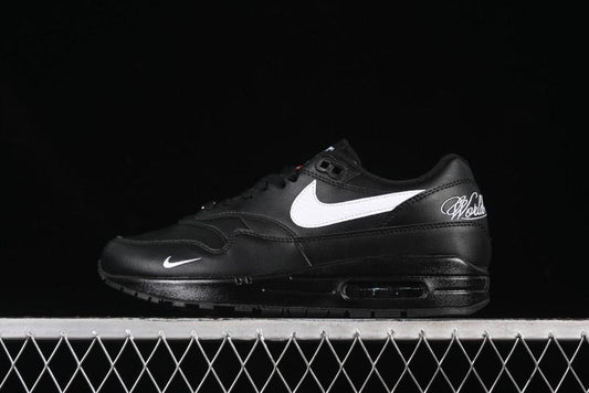 Nike Air Max 1 Retro Running Shoes with Half-Sole Air Cushion - HF8813-001