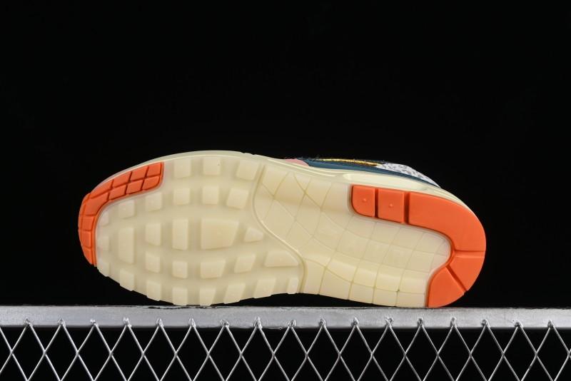 Nike Air Max 1 Retro Running Shoes with Half-Sole Air Cushion - HO2639-100