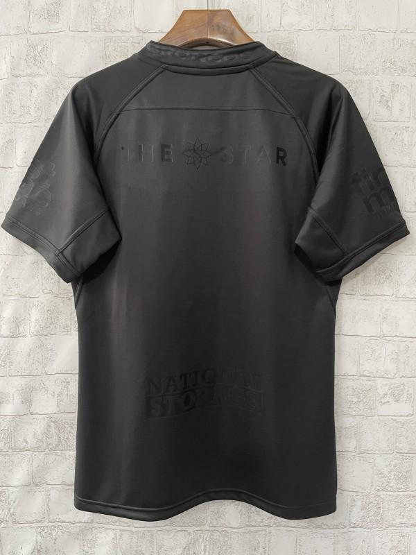 25/26 Brisbane Broncos All Black with Tonal Design Jersey