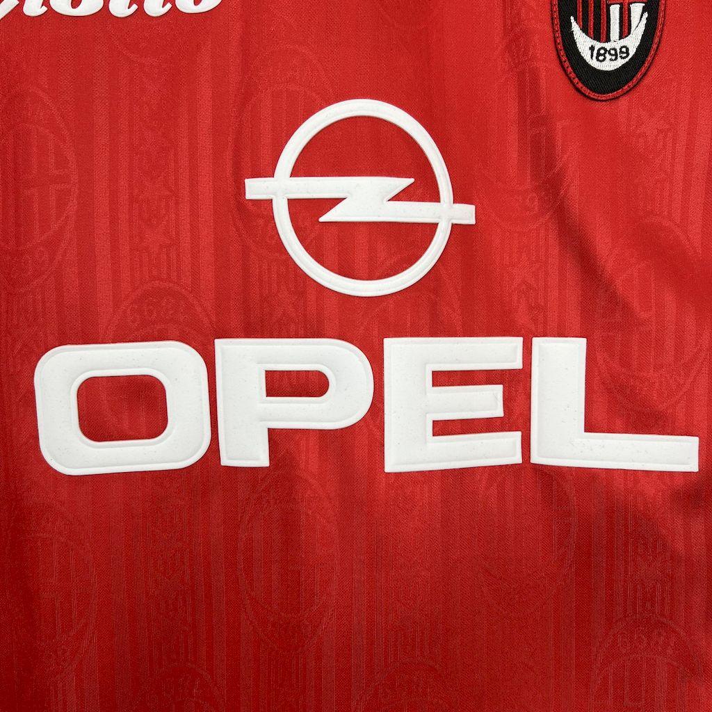 Retro 1998/99 AC Milan Away Red Jersey