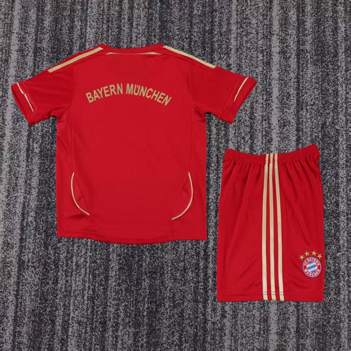 Retro 12/13 Kids Bayern Munich Home Jersey