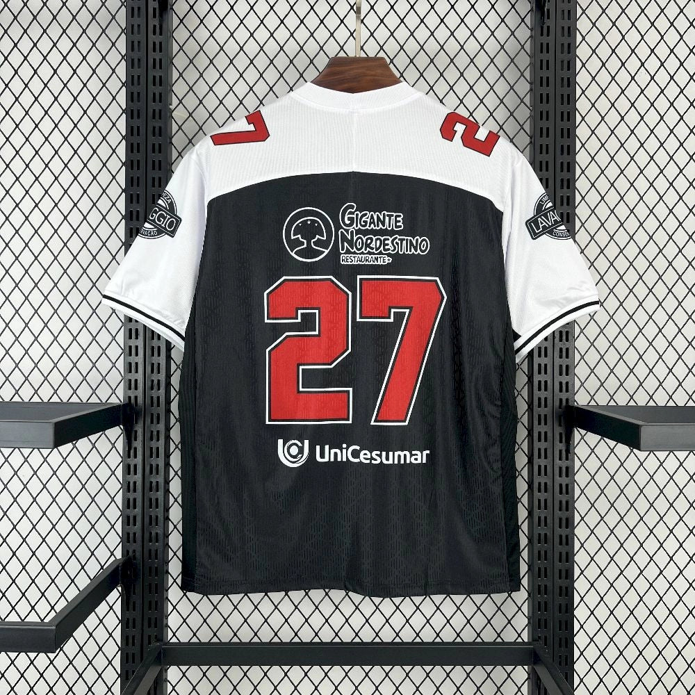 2025/26 Mens Vasco Da Gama Camisa Almirantes 27 Jersey