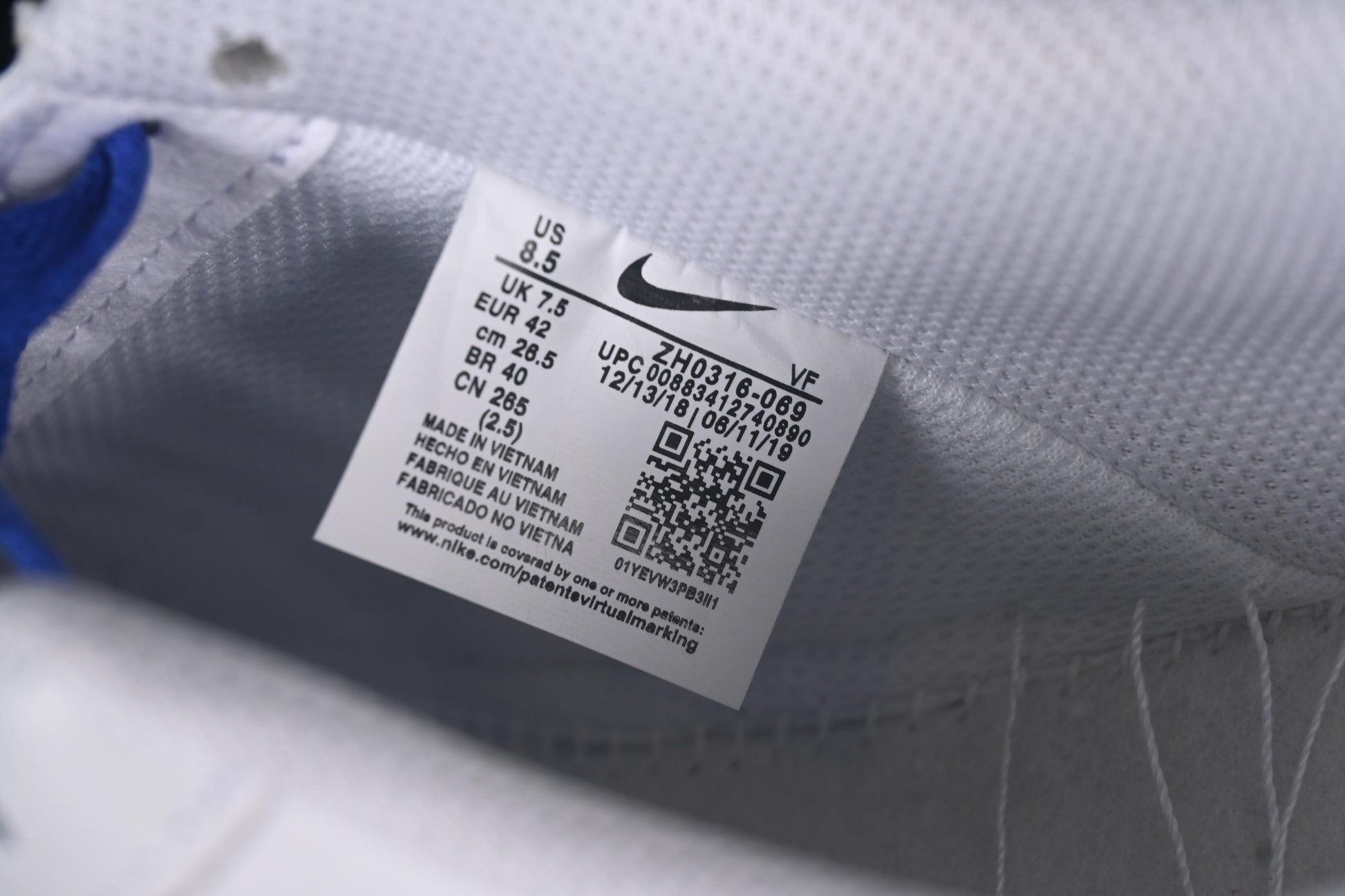 Nike Air Force 1'07 Low Zodiac Series Casual Sneakers with Full-Length Air Cushion - ZH0316-069