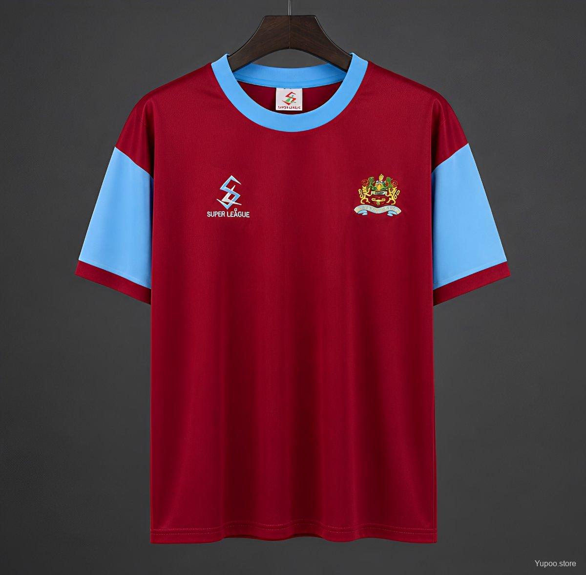 Retro 00/01 Burnley Home Jersey