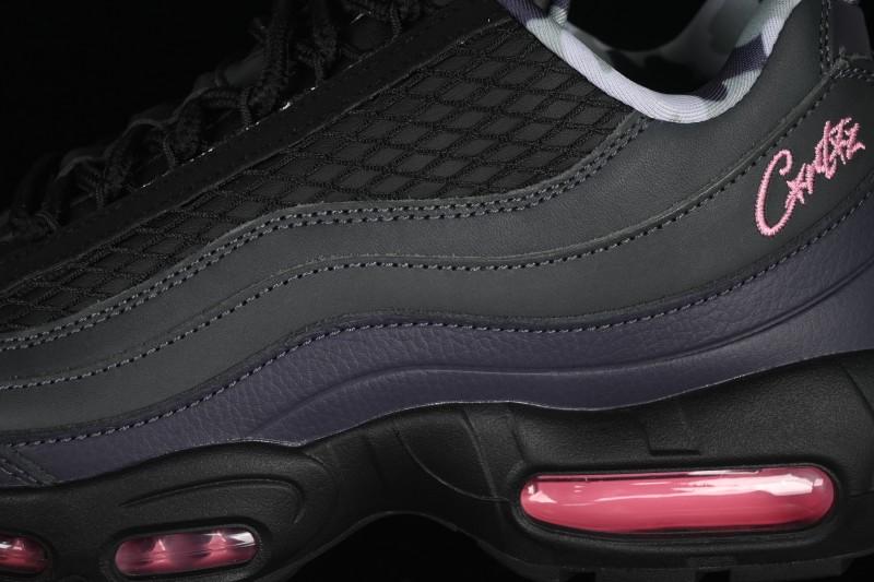 Nike Air Max 95 Retro Cushioned Running Shoes with Air-Sole Unit - FB2709-001