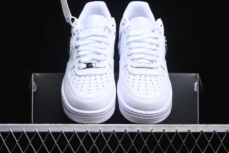 Nike Air Force 1 '07 Low Stussy Collaboration - Crystal Milk Coffee Low-Top Casual Sneakers - IF1686-101