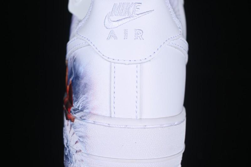 Nike Air Force 1 '07 Low Casual Sneakers with All-sole Air Cushion - DD8959-100