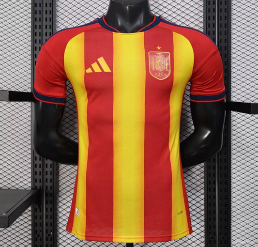 Player Version 2026 Spain Red/Yellow Pre-Match Jersey