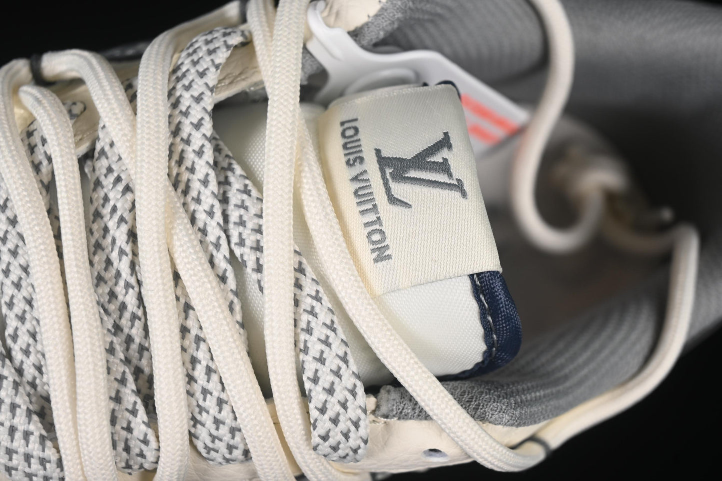 Nike Air Force 1'07 Low LV Collaboration Grey Pattern Drawstring Casual Sneakers - DM6868-065