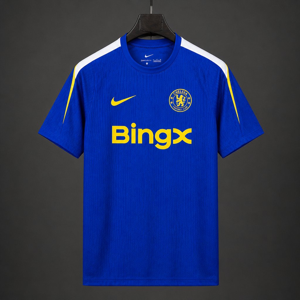 26/27 Chelsea Training Blue Shirt