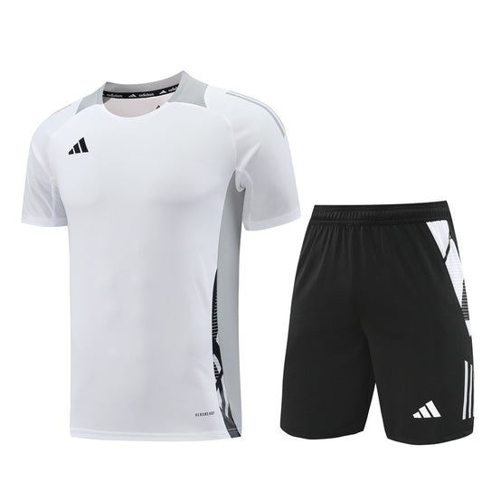 AD08 white shorts suit S-2XL