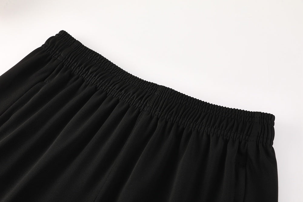ND09 black shorts suit S-2XL