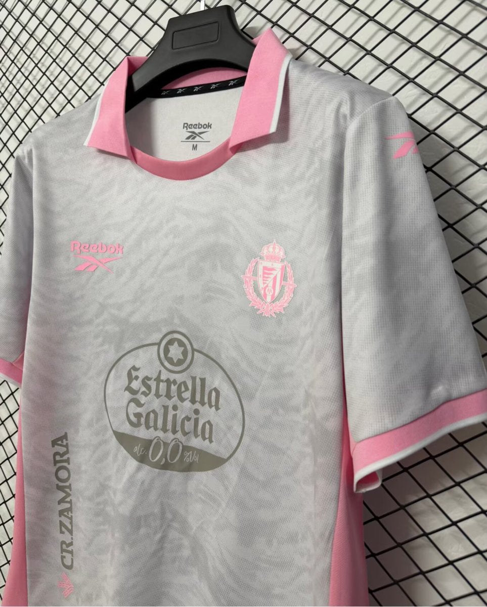 26/27 Real Valladolid Third Grey Pink Jersey