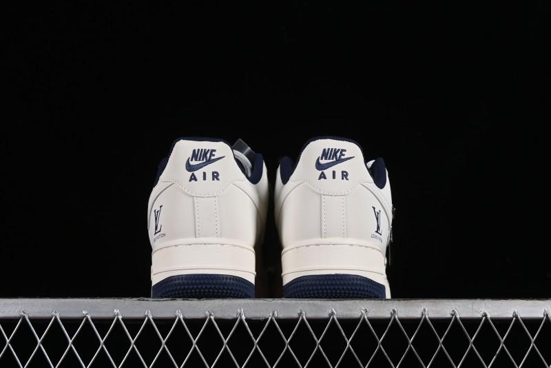 Nike Air Force 1 '07 Low LV Collaboration - Off White Double Swoosh Casual Sneakers - XZ6188-002