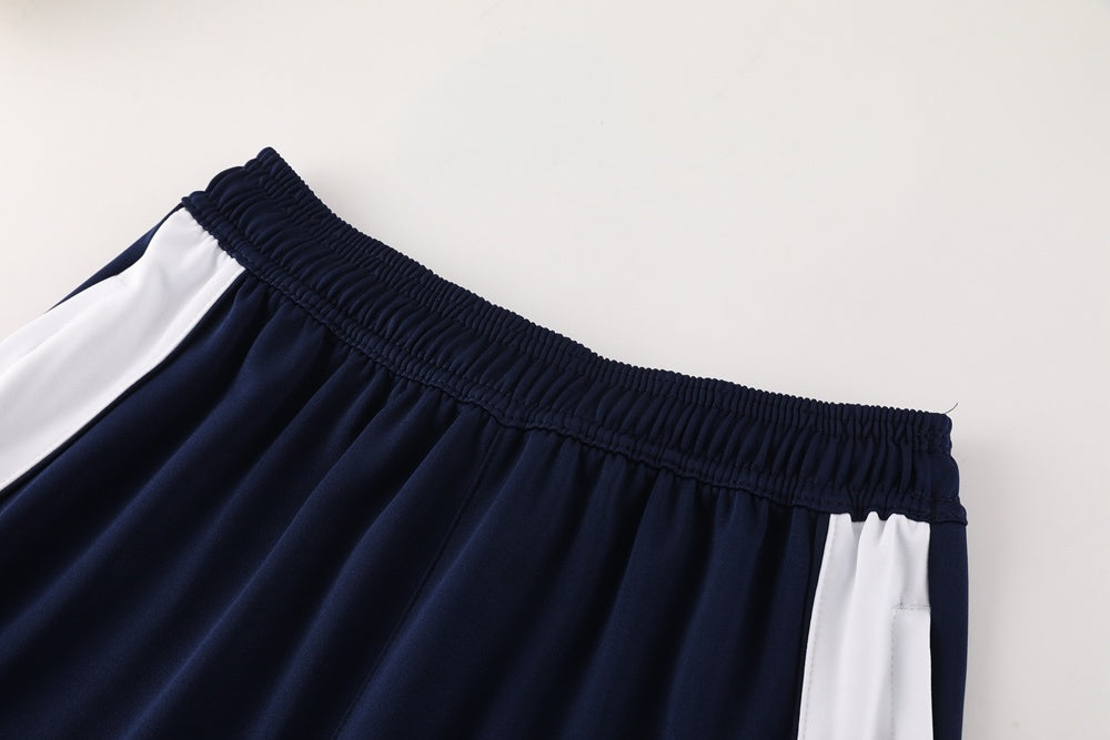 AD06 sapphire blue shorts suit S-2XL