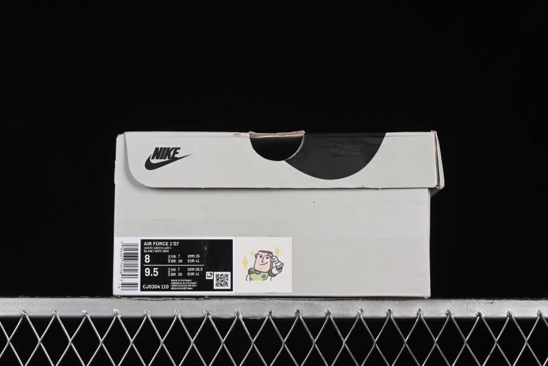 Nike Air Force 1 '07 Low Buzz Lightyear Casual Sneakers - CJ0304-110