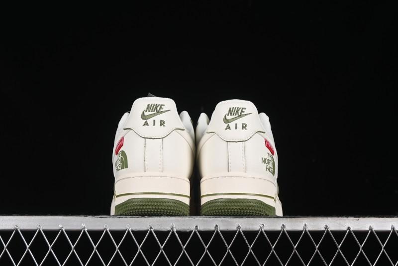 Nike Air Force 1 '07 Low Supreme The North Face Collaboration - Off White Mint Green - XZ1996-527