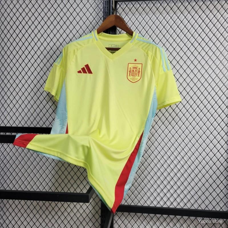 2024 Spain Away Yellow Jersey