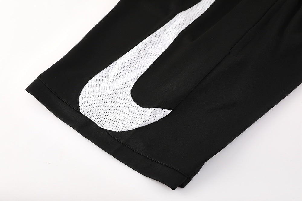 ND09 black shorts suit S-2XL