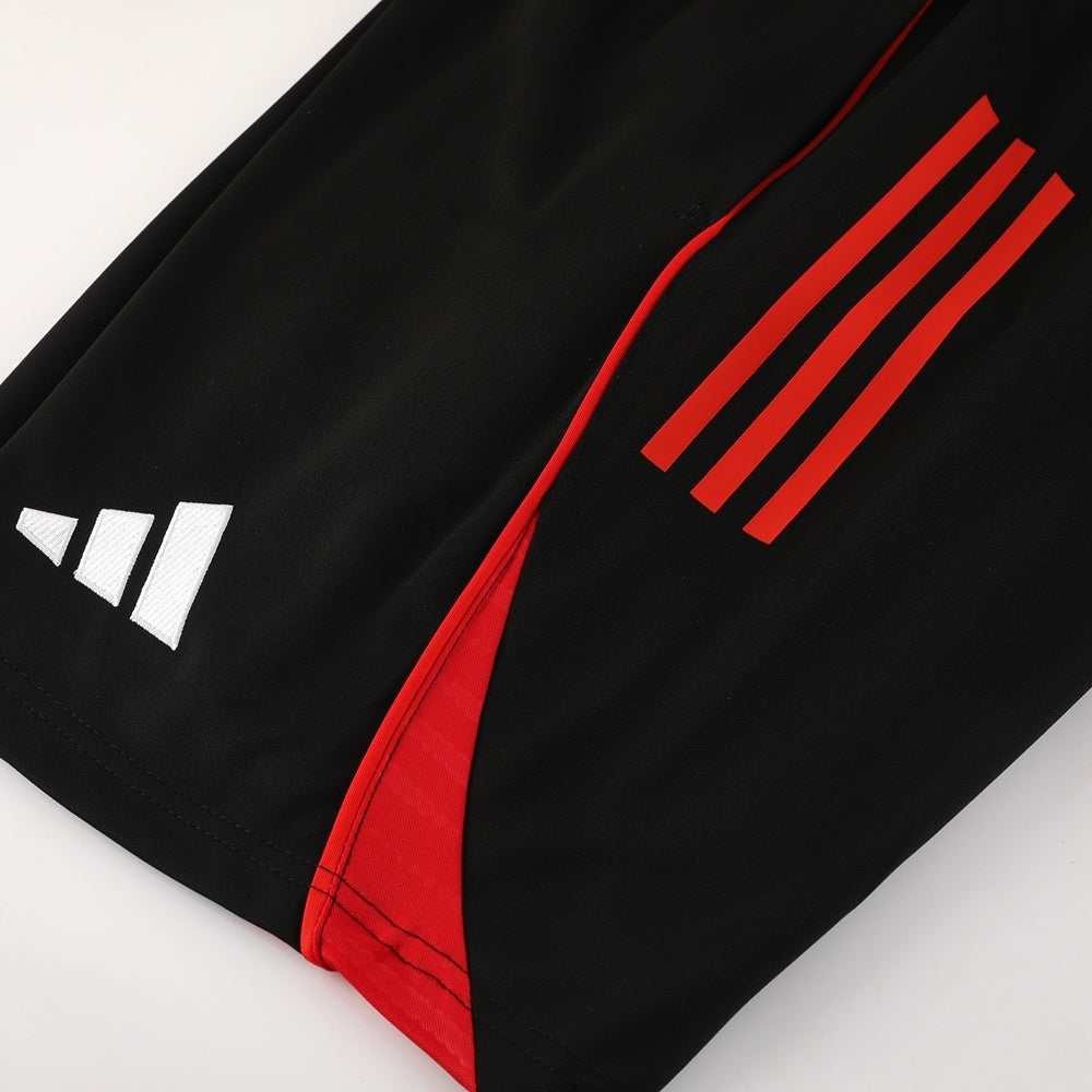 AD09 red shorts suit S-2XL