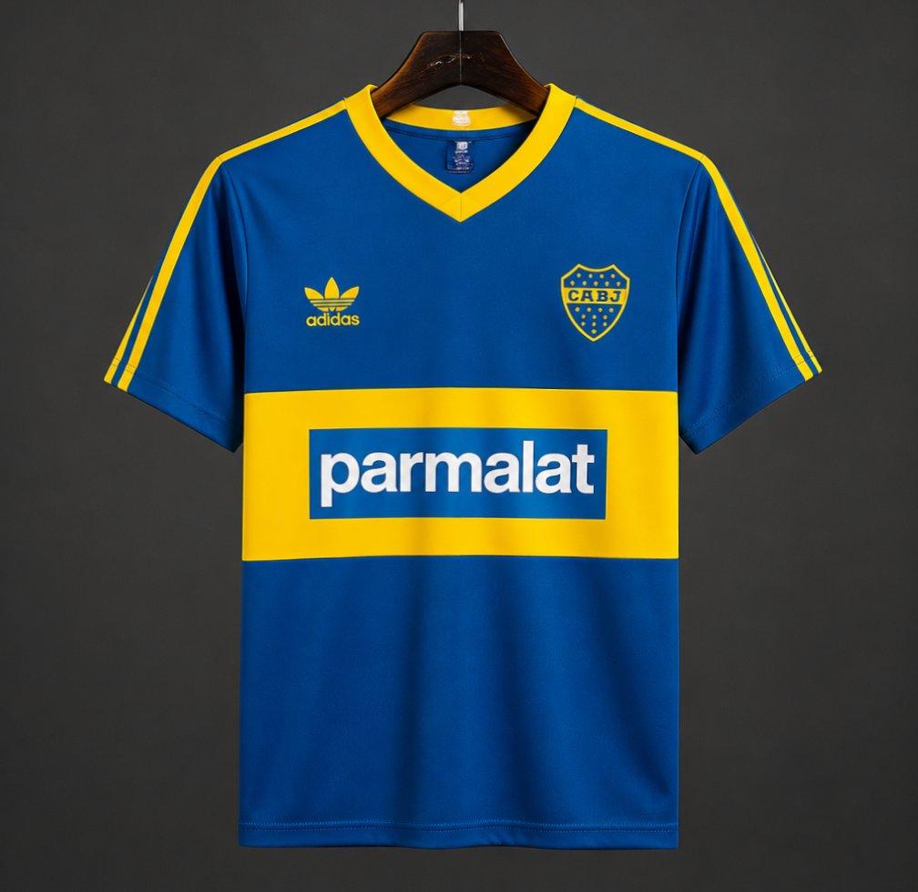 Retro 91/92 Boca Juniors Home Jersey