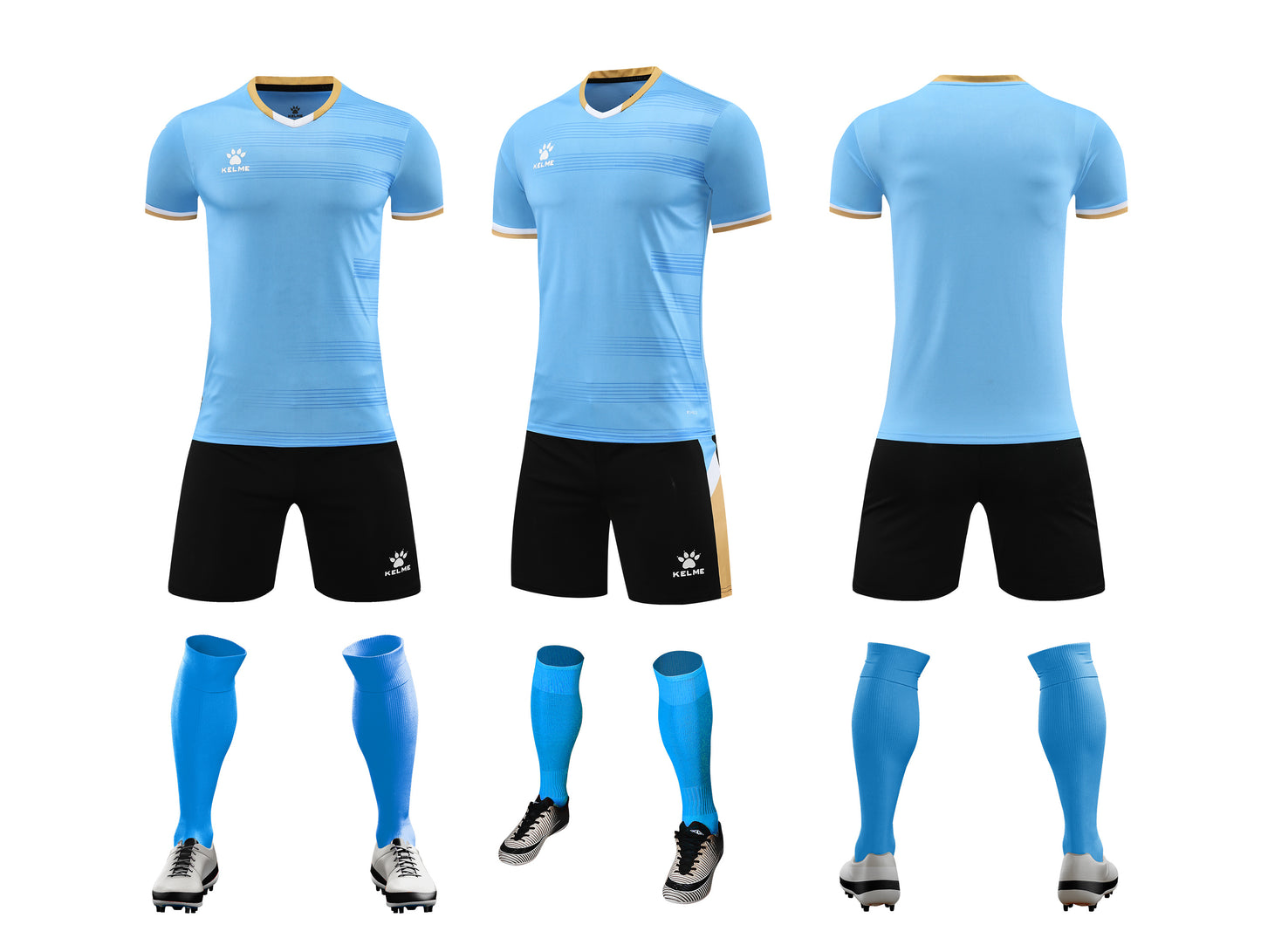 ZB8003 Kalmei short-sleeved suit, 3XS-4XL