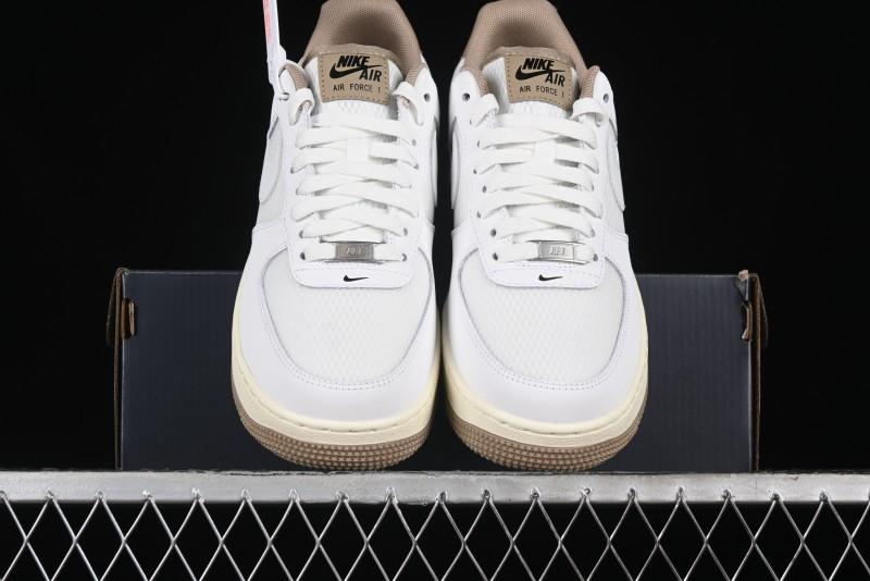 Nike Air Force 1 '07 Low Casual Sneakers with Full-Length Air Cushion - FZ5225-100