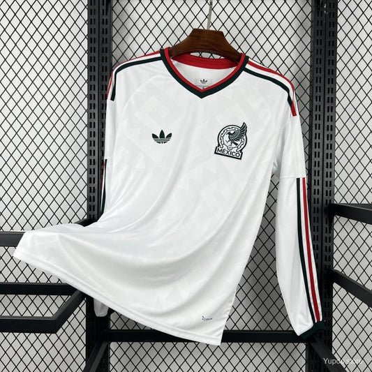 2026 Mens Mexico World Cup Away Long Sleeve Jersey