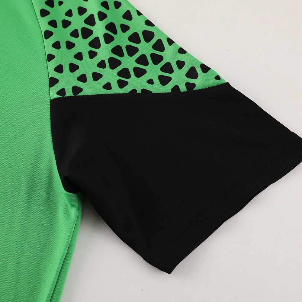 PD02 green shorts suit S-2XL