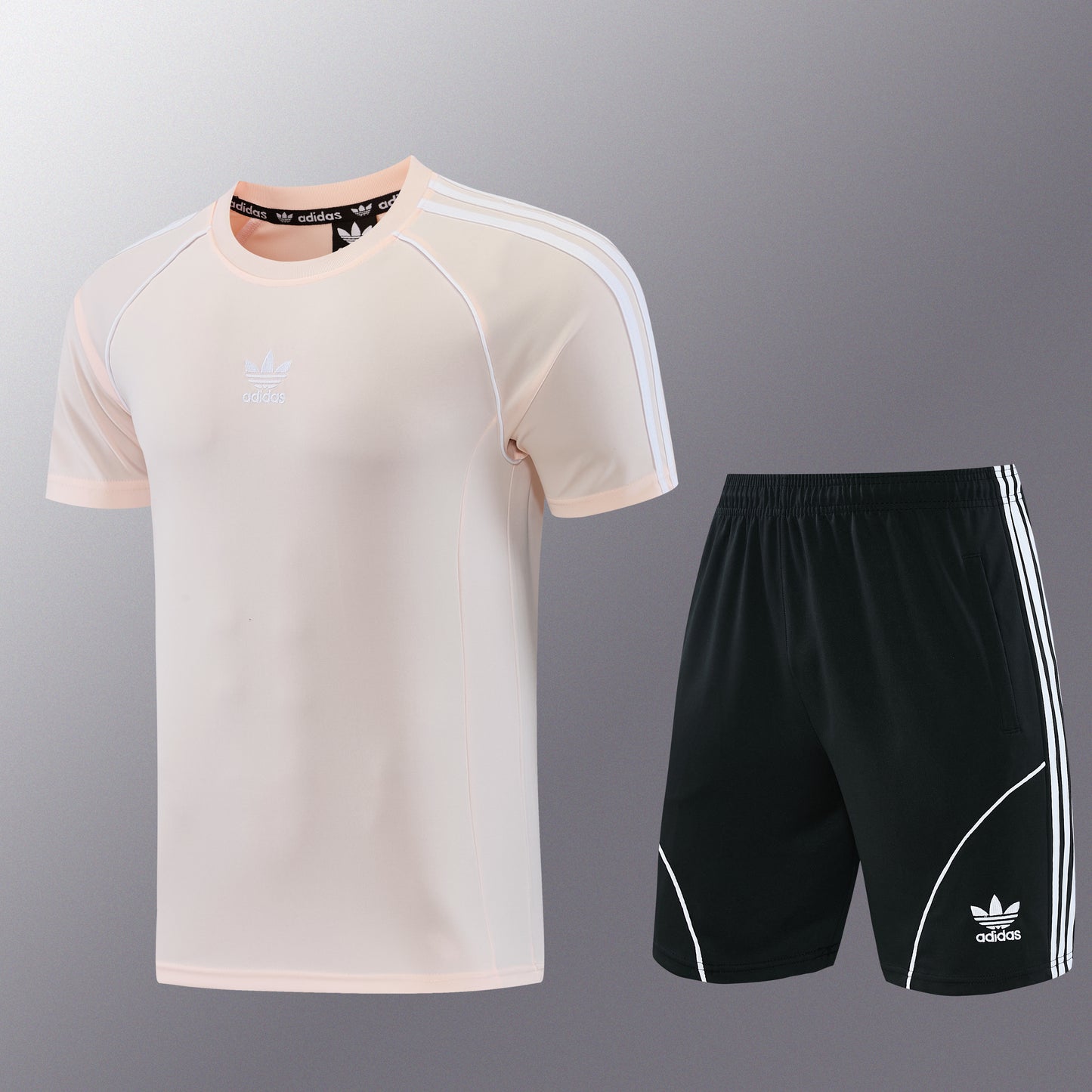 AD15 pink shorts suit S-2XL